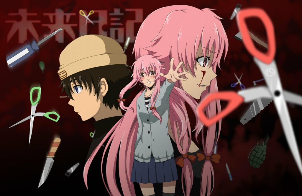 mirai nikki manga va anime mirai nikki manga va anime