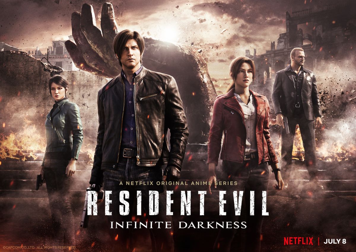 Resident Evil Infinite Darkness Trailer Release Date Out Claire Leon Coming Back