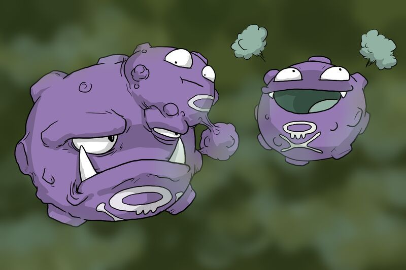 Koffing And Weezing
