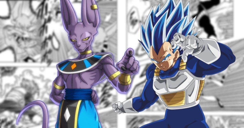 Vegeta Becoming A God of Destruction