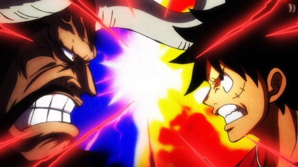 Do you think the anime did a better job with the ending of the Luffy vs.  Kaido battle compared to the manga? - #onepiece #onepieceedit…