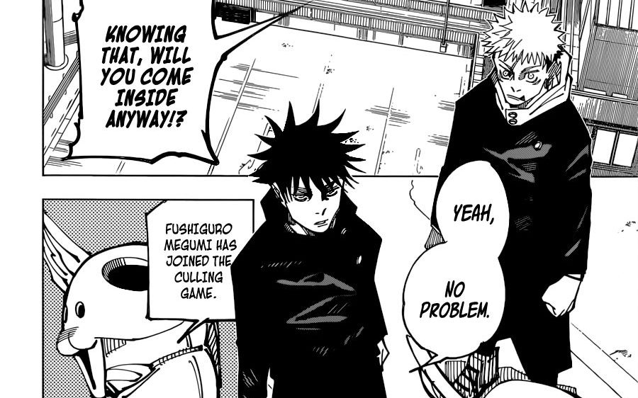Jujutsu Kaisen Chapter 161