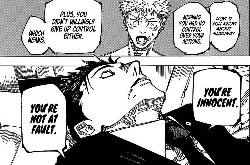 Jujutsu Kaisen Chapter 167