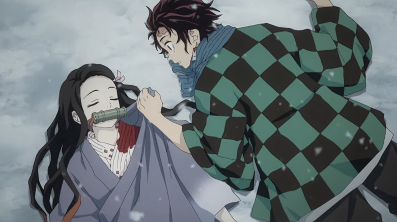 Why Does Nezuko Wear The Muzzle What Will Happen If She Takes It Off why-does-nezuko-wear-the-muzzle-what-will-happen-if-she-takes-it-off