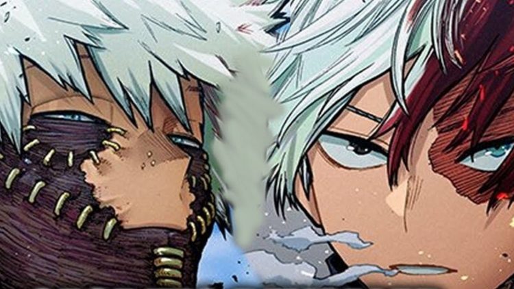 My Hero Academia Chapter 352: Shoto's Great Frozen Tidal Bore! Release
