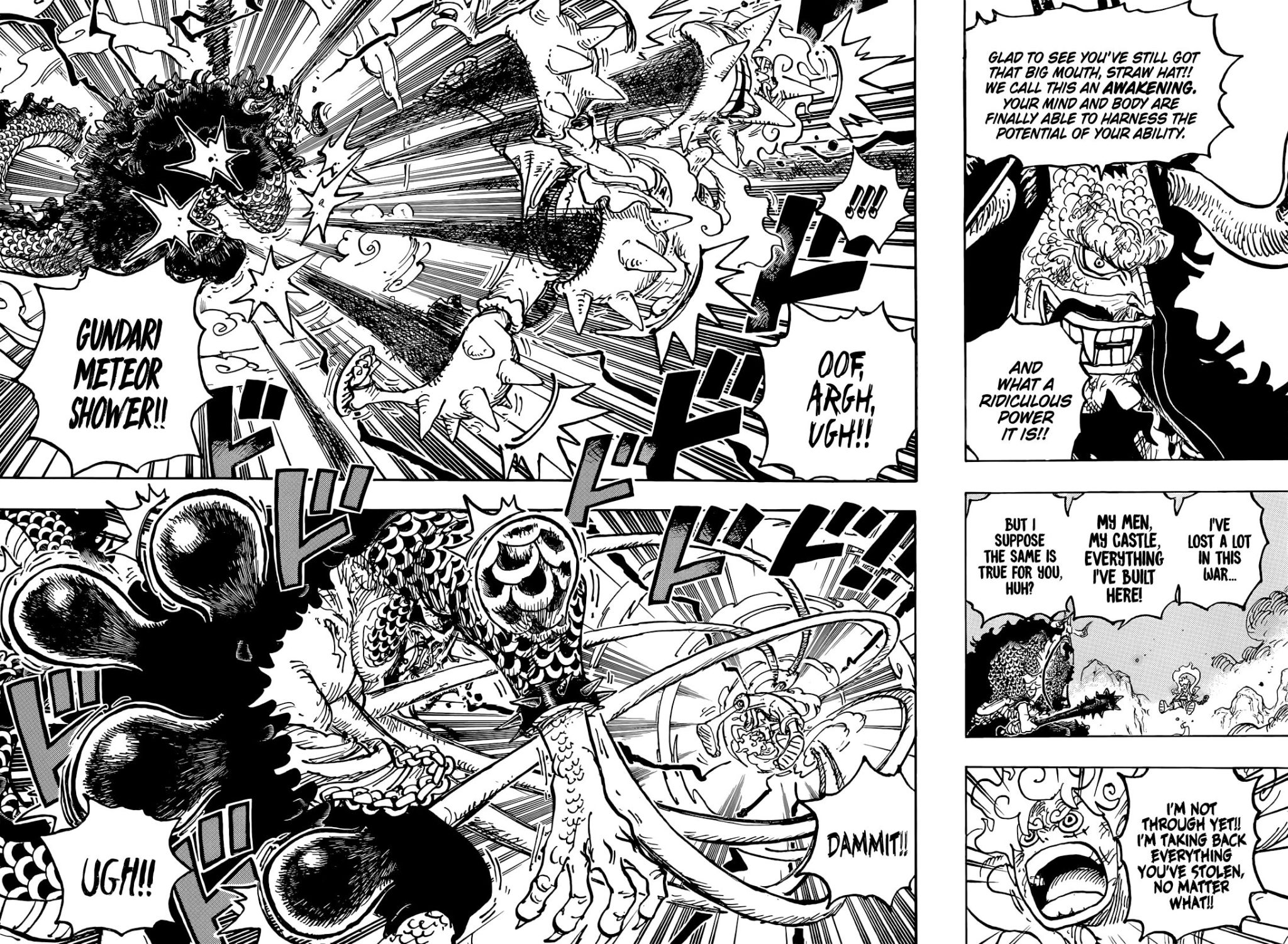 One Piece Capítulo 1047: "Los cielos sobre la capital"