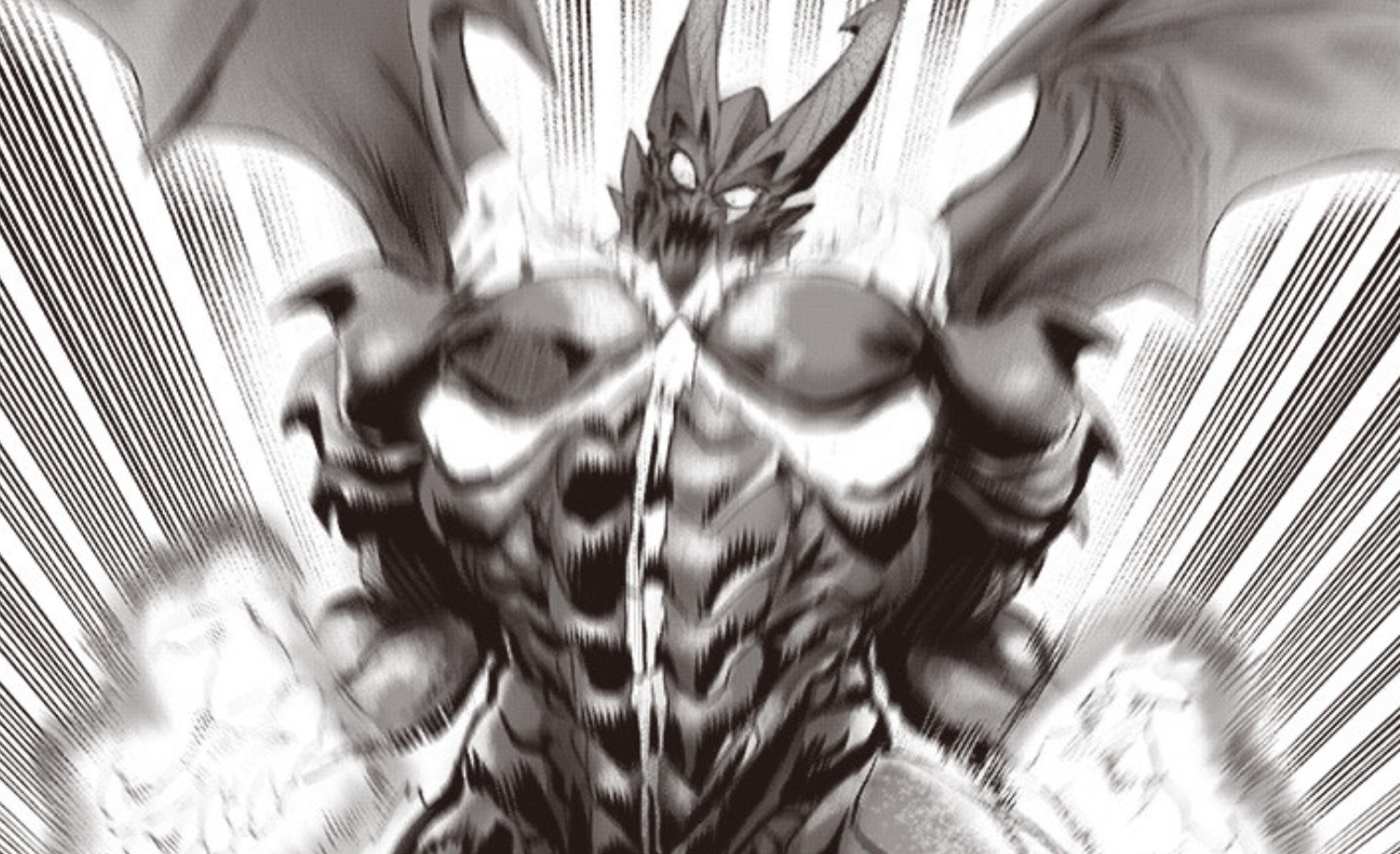 One Punch Man Chapter 164: Garou is becoming more like Dragon Ball's Goku  after each Saitama encounter