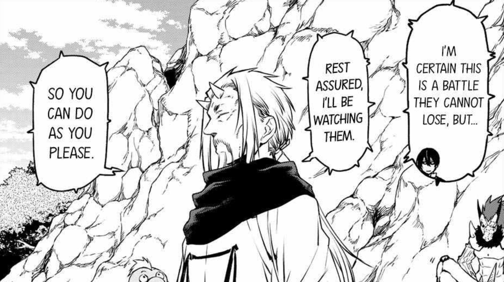 Tensei Shitara Slime Datta Ken Capítulo 95: ¡Razen desafía a Diablo!