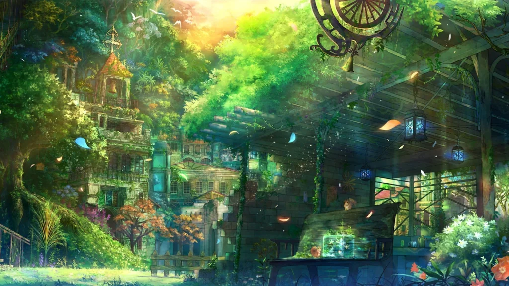 Garden of remembrance anime movie