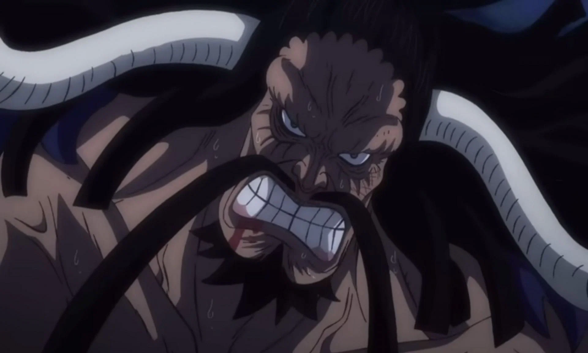 Kaido true Form  One piece Ep 1021 