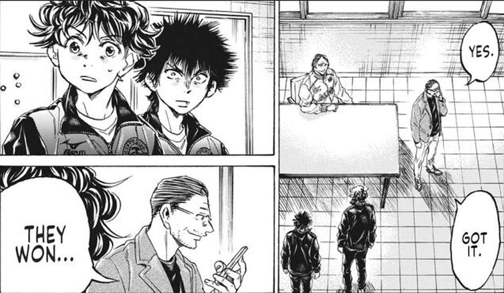 Ao Ashi Chapter 310