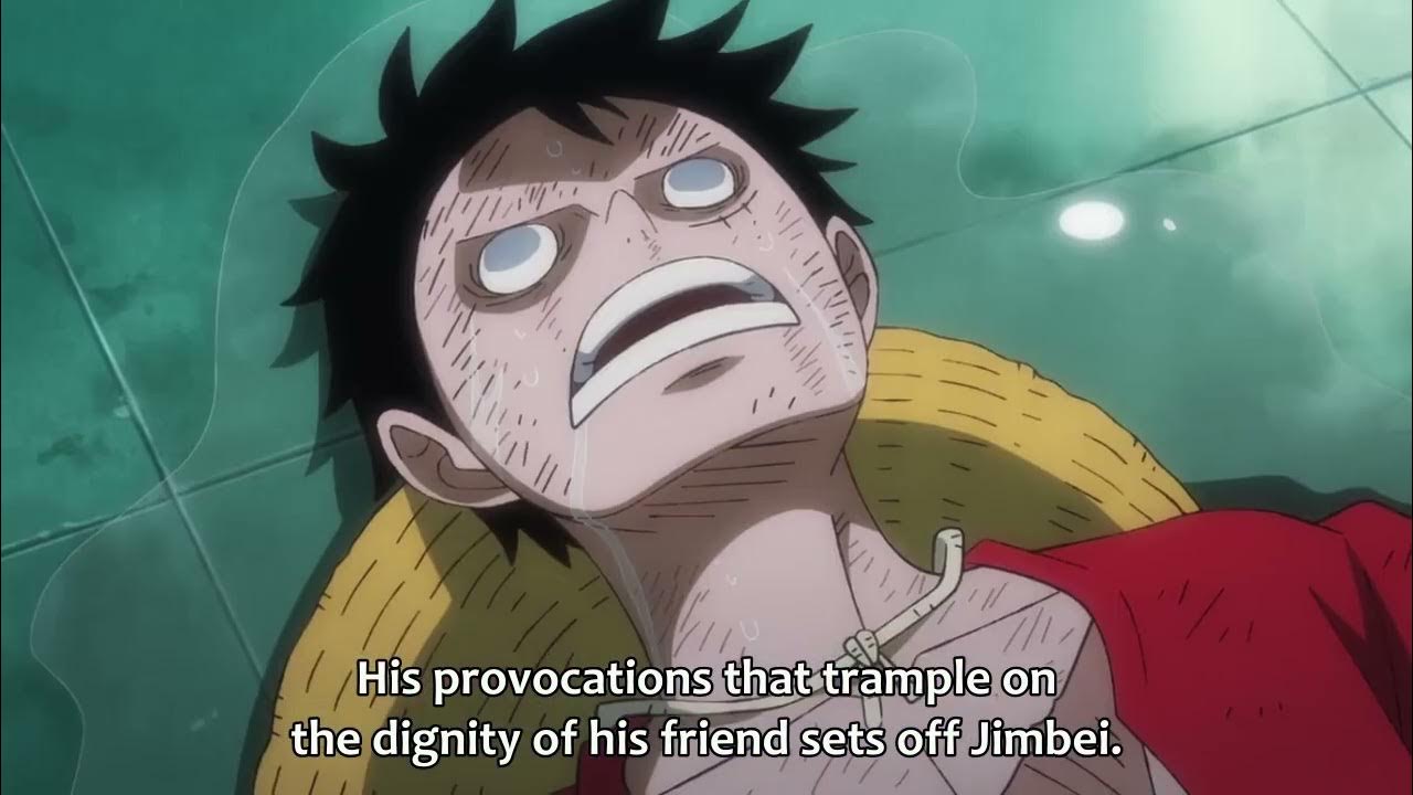 One Piece Episode 1040: The Pride Of A Helmsman- The Enraged Jinbe