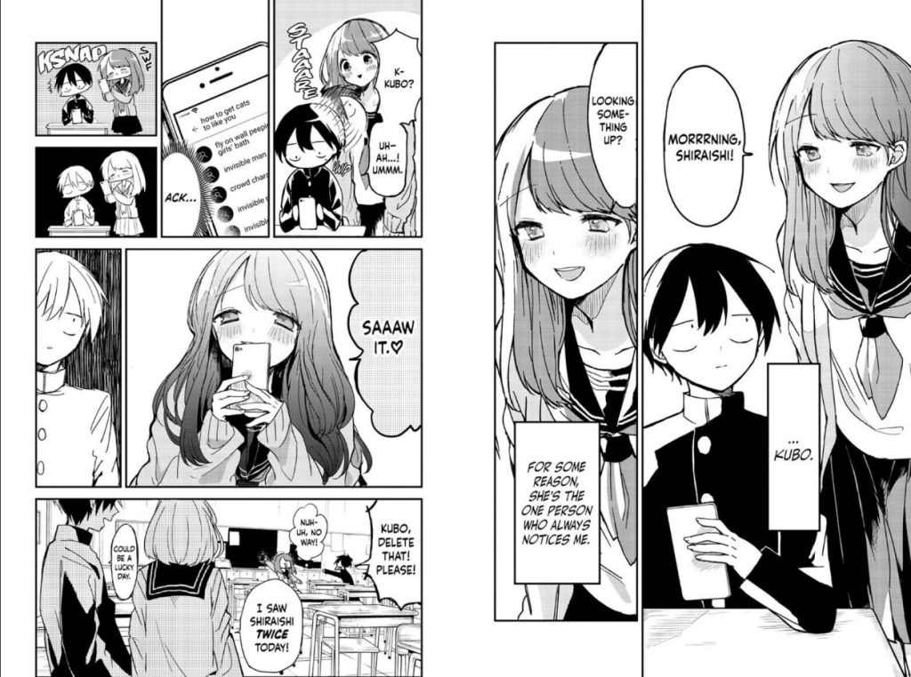 Kubo Won’t Let Me Be Invisible Chapter 135 twitter preview