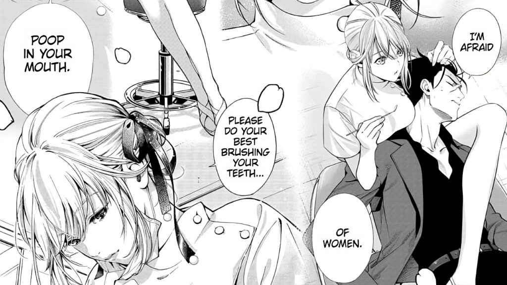 Excuse Me Dentist It's Touching Me Manga Ending